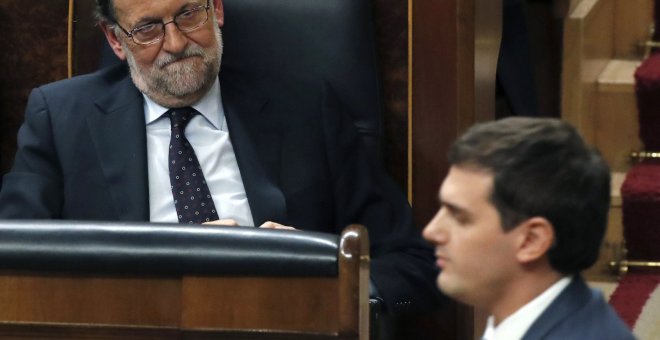 Rajoy y Rivera. EFE