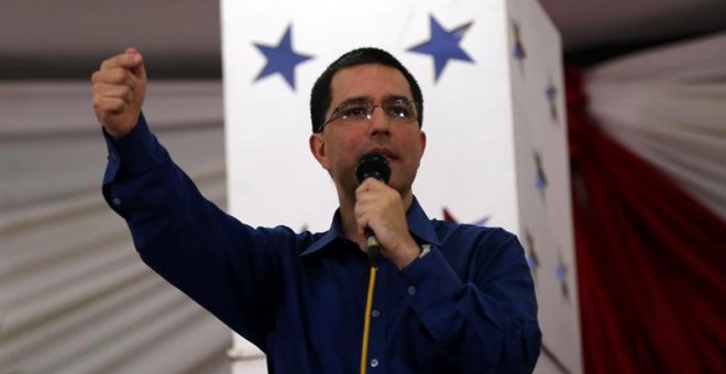 El ministro de Asuntos Exteriores de Venezuela, Jorge Arreaza, en una reciente imagen. | EFE