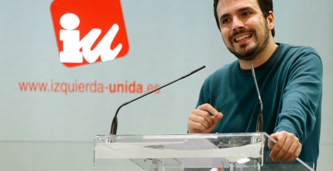 Alberto Garzón, coordinador federal de IU. EFE