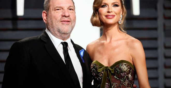 Harvey Weinstein y su mujer Georgina Chapman./REUTERS