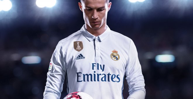 Cristiano Ronaldo, en la portada de 'Fifa 18'.