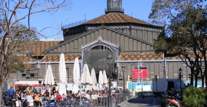 Fotografía del Centro Cultural del barrio del Born, Barcelona. / B.E