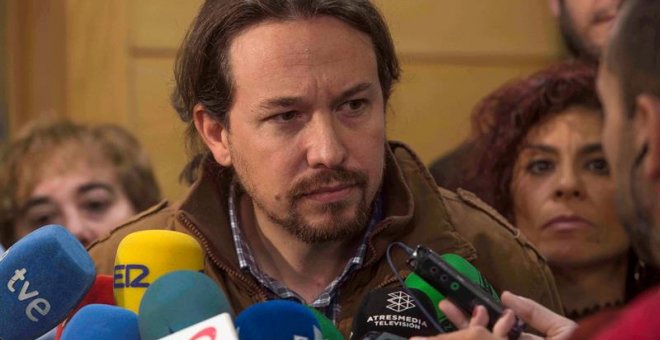 El secretario general de Podemos, Pablo Iglesias. - EFE