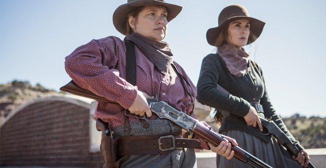 Imagen de la serie de Netflix 'Godless'