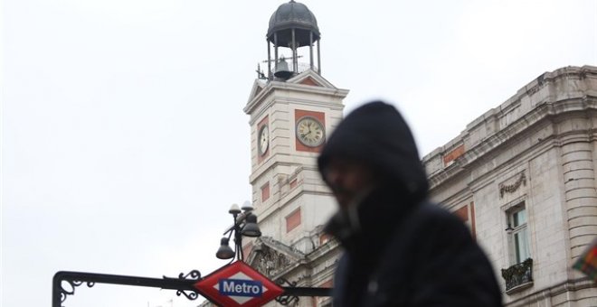 Una de las bocas de Metro en la Puerta del Sol. /EUROPA PRESS