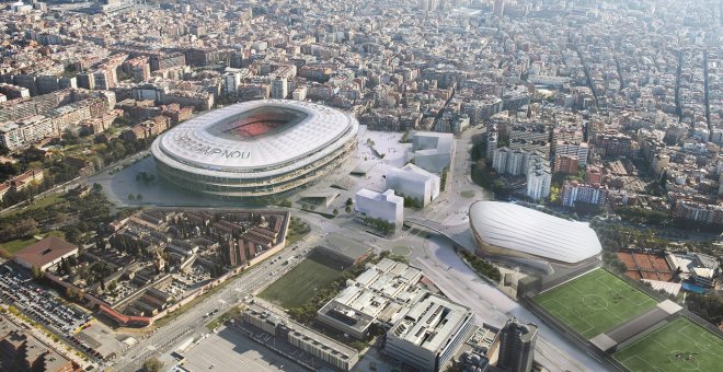 Simulació del projecte Espai Barça. /FC Barcelona