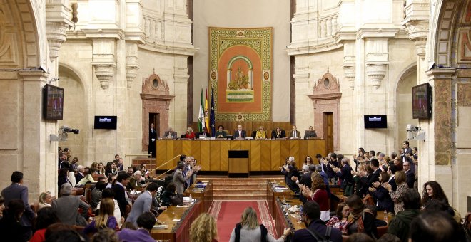 Pleno del Parlamento de Andalucía