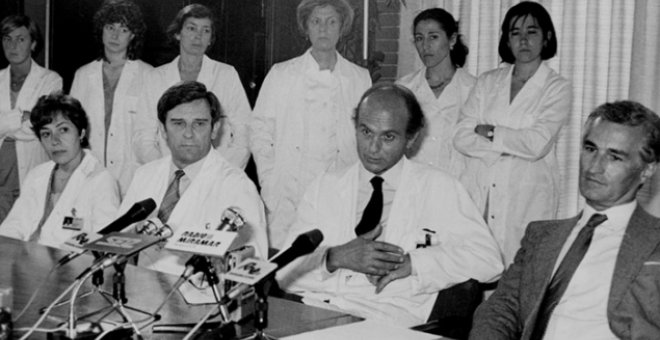 Fue en la madrugada del 8 al 9 de mayo de 1984 en el Hospital de la Santa Creu i Sant Pau (Barcelona) y hoy, Josep María Caralps, artífice de este hito de la sanidad española junto a Josep Oriol Bonín, recuerda perfectamente que la operación para suturar