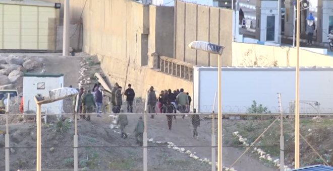 Imágenes del paso fronterizo entre Ceuta y Marruecos.- FARO DE CEUTA