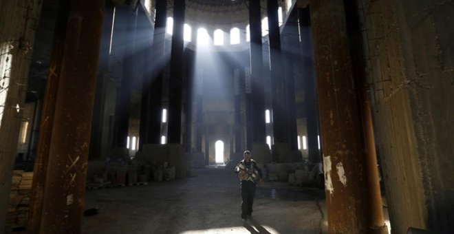 Soldado de las Fuerzas Armadas iraquíes.REUTERS/Muhammad Hamed