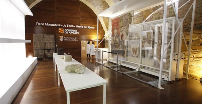 El plazo para la devolución de los 44 bienes del Monasterio de Sijena finaliza este lunes. EP