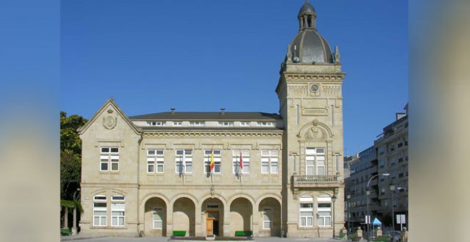 Fachada del Ayuntamiento de A Estrada, Pontevedra. / Luis Miguel Bugallo