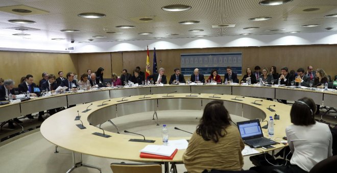 La última reunión del año del Consejo de Política Fiscal y Financiera (CPFF), el órgano de encuentro con las CCAA para asuntos económicos, presidido por la vicepresidenta del Gobierno, Soraya Sáenz de Santamaría, y el ministro de Hacienda, Cristóbal Monto