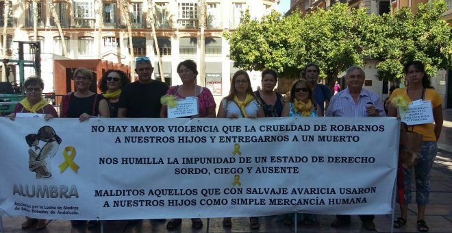 Imagen de una de las concentraciones de la Asociacion Alumbra