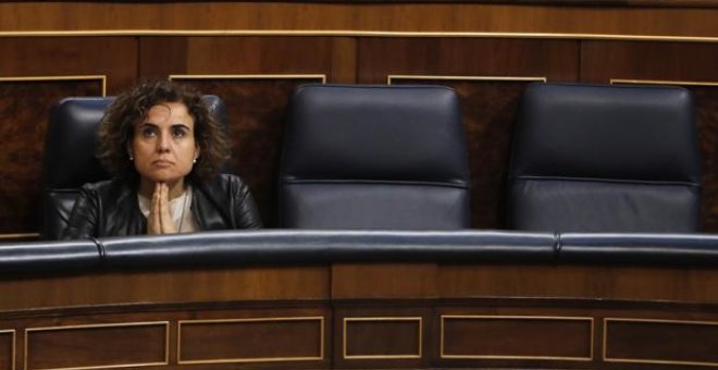 La ministra de Sanidad, Igualdad y Servicios Sociales, Dolors Montserrat, en el Congreso. EFE/Archivo