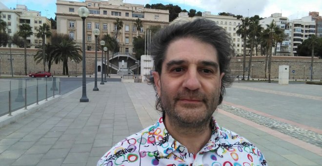 Leovigildo Gómez Navalón, funcionario y pedagogo en la prisión de Fontcalent (Alicante).