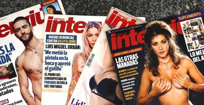 Números de la revista 'Interviú'. EFE