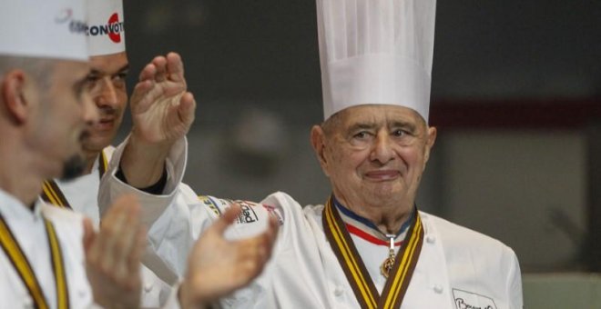 El cocinero con tres estrellas Michelin Paul Bocuse. REUTERS