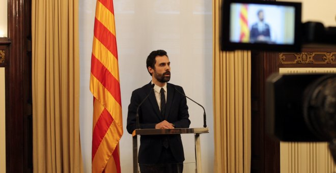 Roger Torrent, president del Parlament de Catalunya