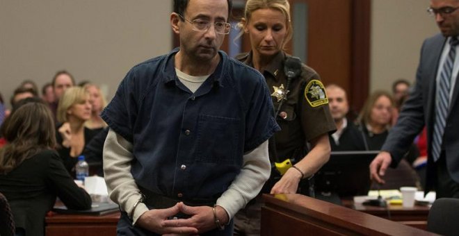 Larry Nassar. EFE/RENA LAVERTY