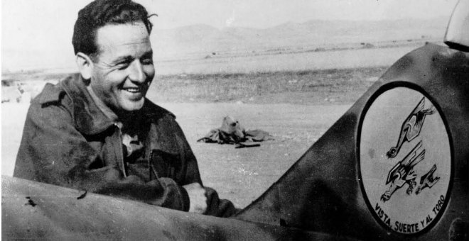 Joaquín García Morato, denominado por el Ejército del Aire como “héroe indiscutible”.