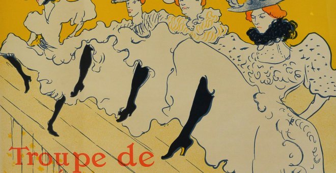 'Troupe de Mlle. Eglantine'.- TOULOUSE-LAUTREC