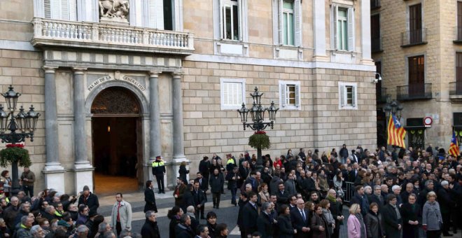 El TSJCat en el juicio contra Artur Mas. EFE/Archivo