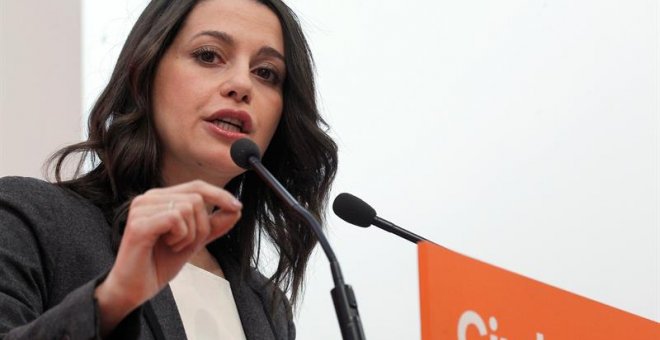 La portavoz de la Ejecutiva de Ciudadanos, Inés Arrimadas. - EFE