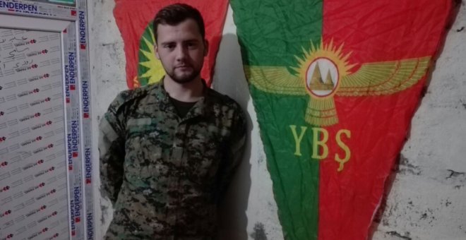 El hispano-alemán Sidar también ha sido herido defendiendo la ciudad de Afrin de los ataques turcos. PÚBLICO