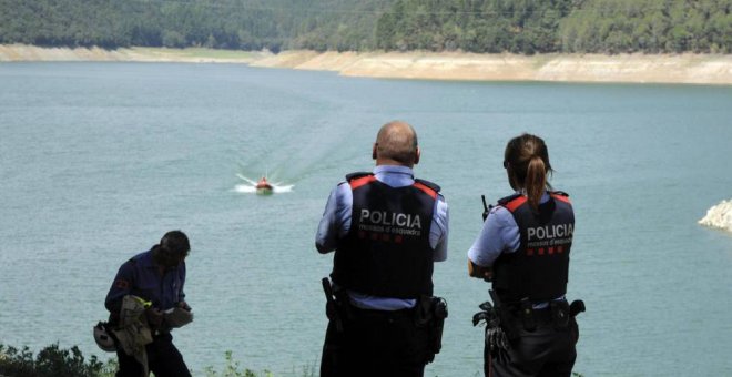 Los Mossos detienen al presunto autor del crimen  en el pantano de Susqueda. - EFE