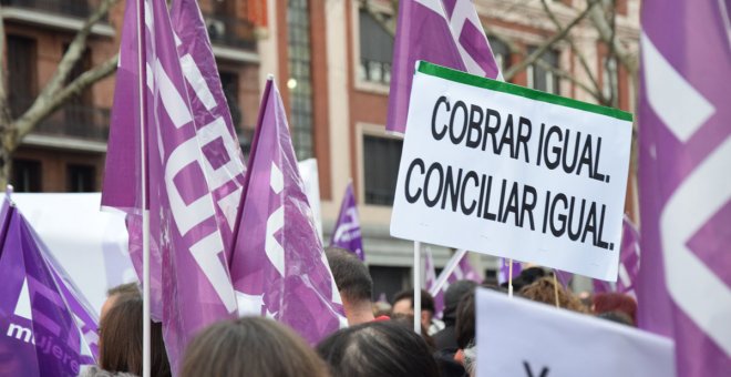 Manifestación feminista en Madrid. / MARÍA LOZANO