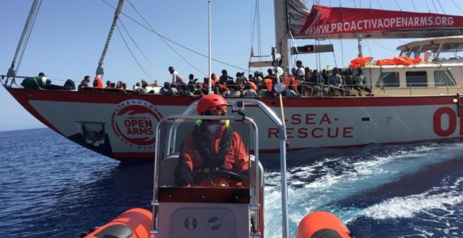 El Astral, el barco de Proactiva Open Arms. Imagen de la organización.