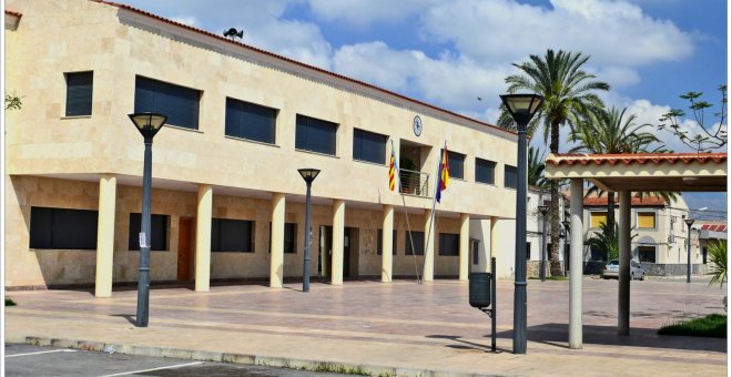 Plaza del Ayuntamiento de San Isidro, Alicante.