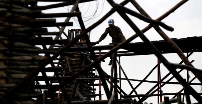 Un obrero de la construcción./ EFE