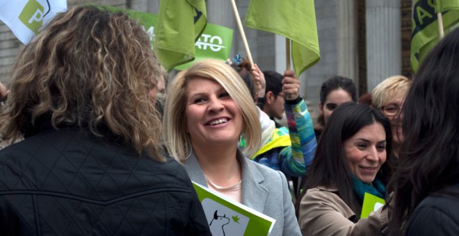 Silvia Barquero, presidenta del Partido Animalista Pacma. PACMA