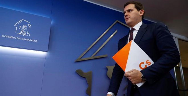 El líder de Ciudadanos, Albert Rivera.- EFE