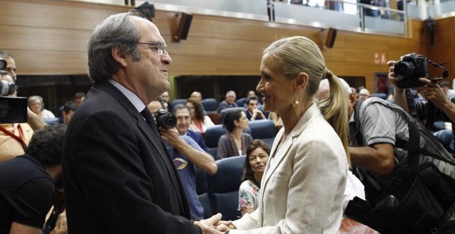 Ángel Gabilondo encabezaría una posible moción de censura a Cristina Cifuentes si el PSOE considera que las explicaciones de la Presidenta el miércoles en la Asamblea de Madrid no son suficientes / EUROPA PRESS