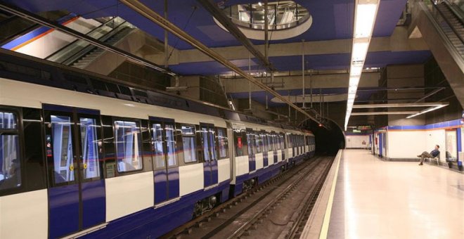 Imagen de archivo del Metro de Madrid. | EUROPA PRESS