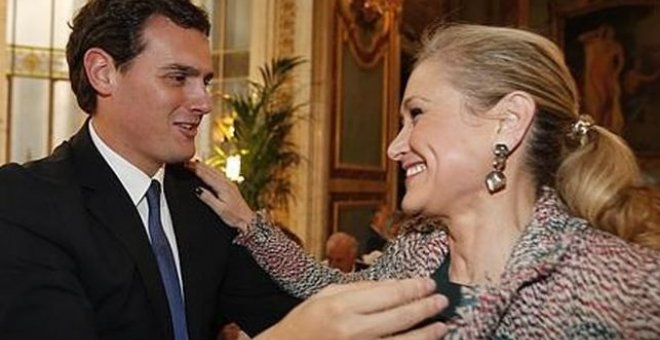 Cristina Cifuentes y Albert Rivera en una imagen de archivo. EFE / EMILIO NARANJO