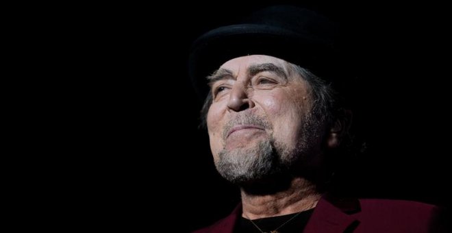 Fotografía de archivo del cantautor Joaquín Sabina. EFE/Leonardo Muñoz