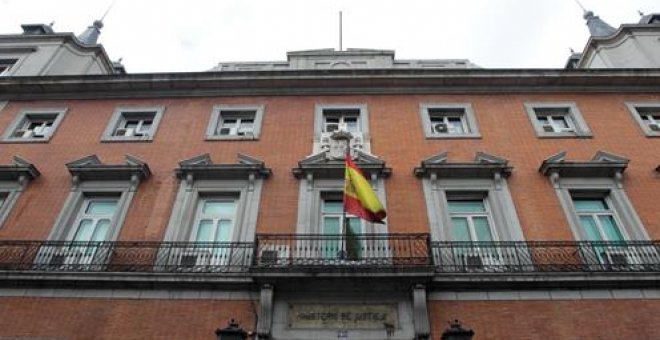 Fachada del Ministerio de Justicia. LA MONCLOA