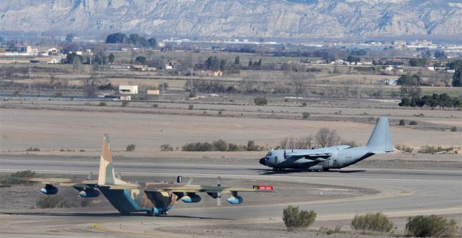 La base aérea de Zaragoza dejó de ser de utilización conjunta entre España y EEUU en 1992, un año después de que fuera una plataforma clave en los ataques de la ’Tormenta del desierto’ contra Irak.