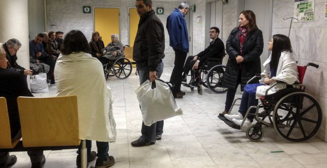 Imagen de archivo de la sala de espera de un hospital/EFE