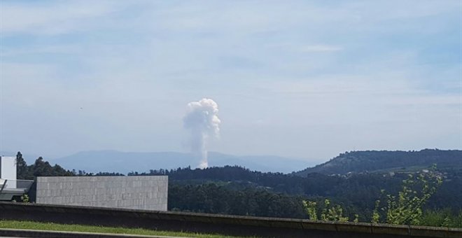 Imagen de la explosión. EP