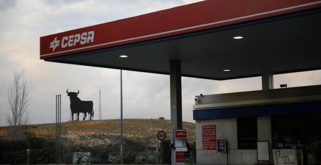 Estación de servicio de Cepsa. REUTERS