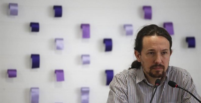 Pablo Iglesias, hace unos días. EFE/Javier Lizón