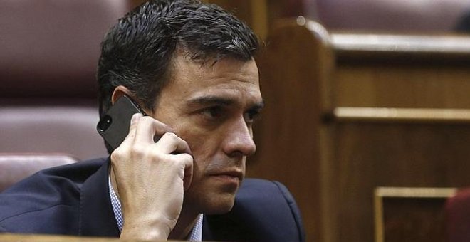 Pedro Sánchez, en el Congreso de los Diputados. EFE/Archivo