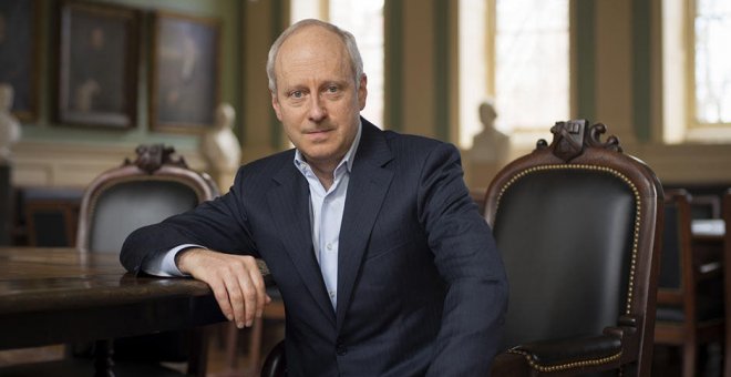 El profesor de filosofía Michael J. Sandel. UNIVERSIDAD DE HARVARD