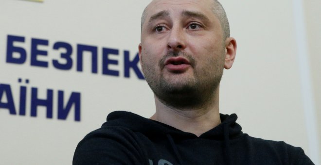 Fotografía de archivo que muestra al periodista opositor ruso Arkady Babchenko. REUTERS