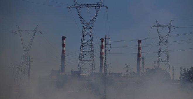 Planta de  la energética EDP en la localidad portuguesa de Carregado. REUTERS/Rafael Marchante